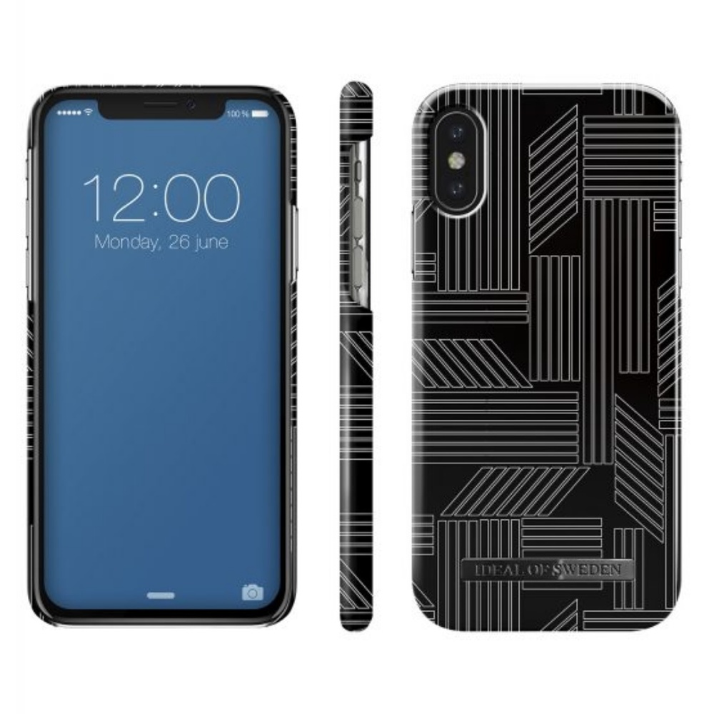 ideal of Sweden Blk Geo iphone x phone Case NWT